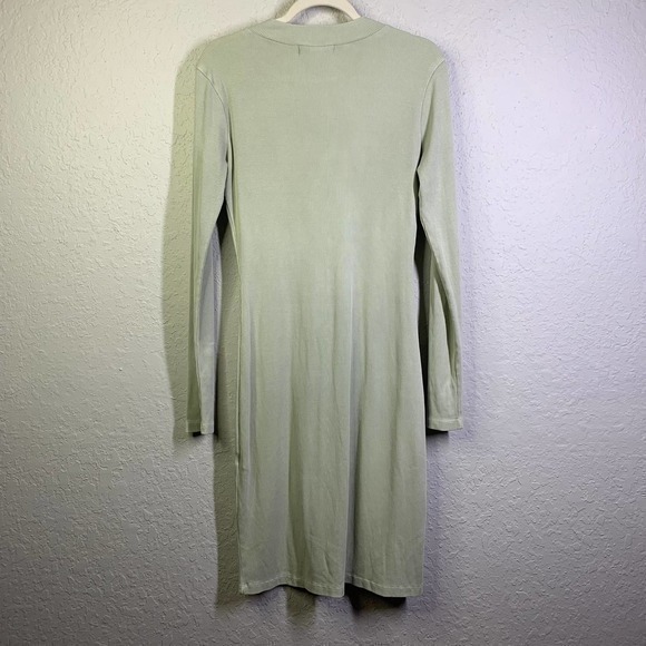 YOUNG FABULOUS & BROKE Light‎ Khaki Ribbed Bodycon Dress - Picture 7 of 9